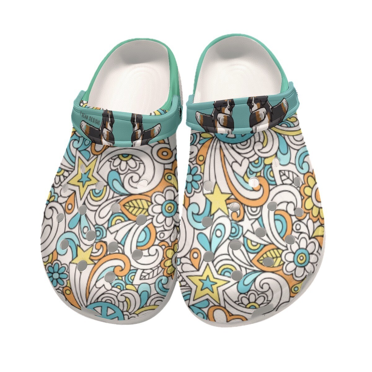 D&#39;Bern Designe GrOOvy Bernese Clogs 1