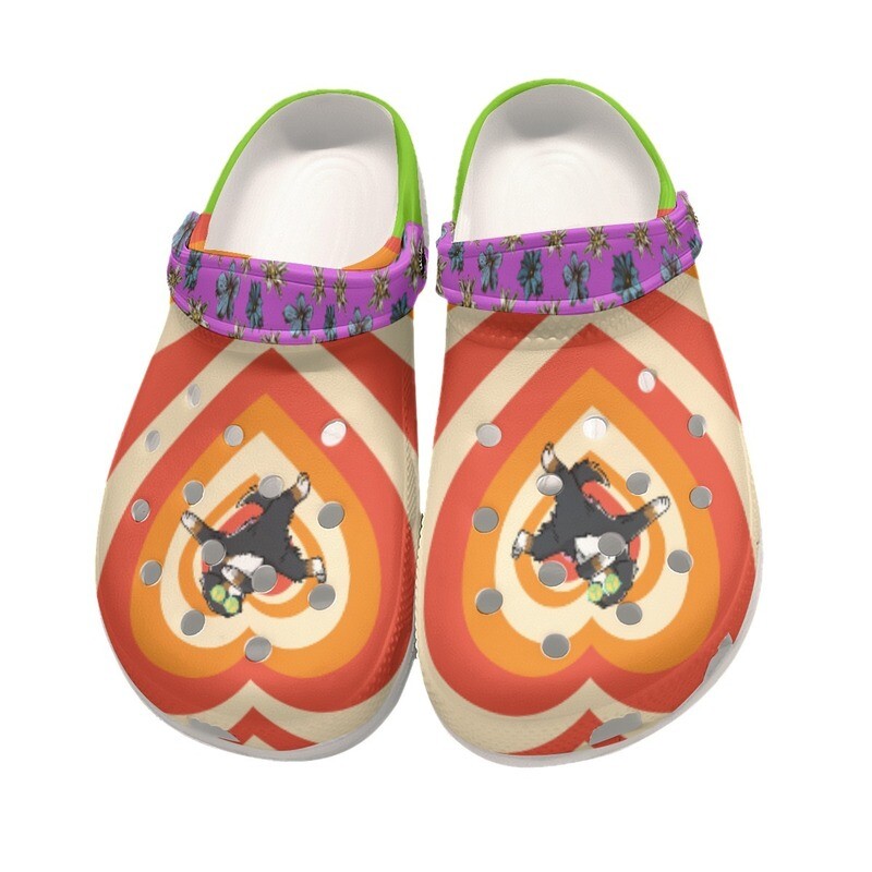 D&#39;Bern Designe GrOOvy Bernese Clogs 3