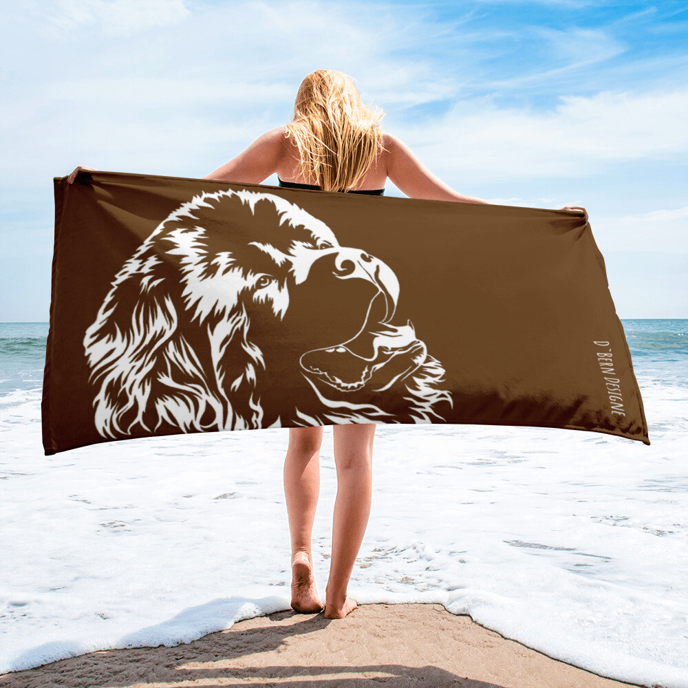 D`Bern Designe Newfoundland Large Towel 