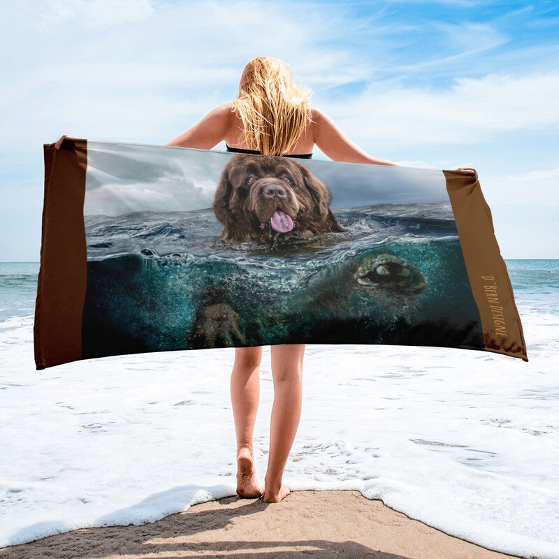 D`Bern Designe Newfoundland Large Towel  6