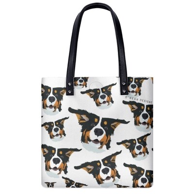 D`Bern Designe Leather Bernese Tote bag  L