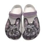 D&#39;Bern Designe French Bulldog Clogs 10