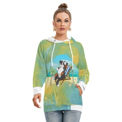 D&#39;Bern Designe Dye-Tie Bern Holidays Hoodie