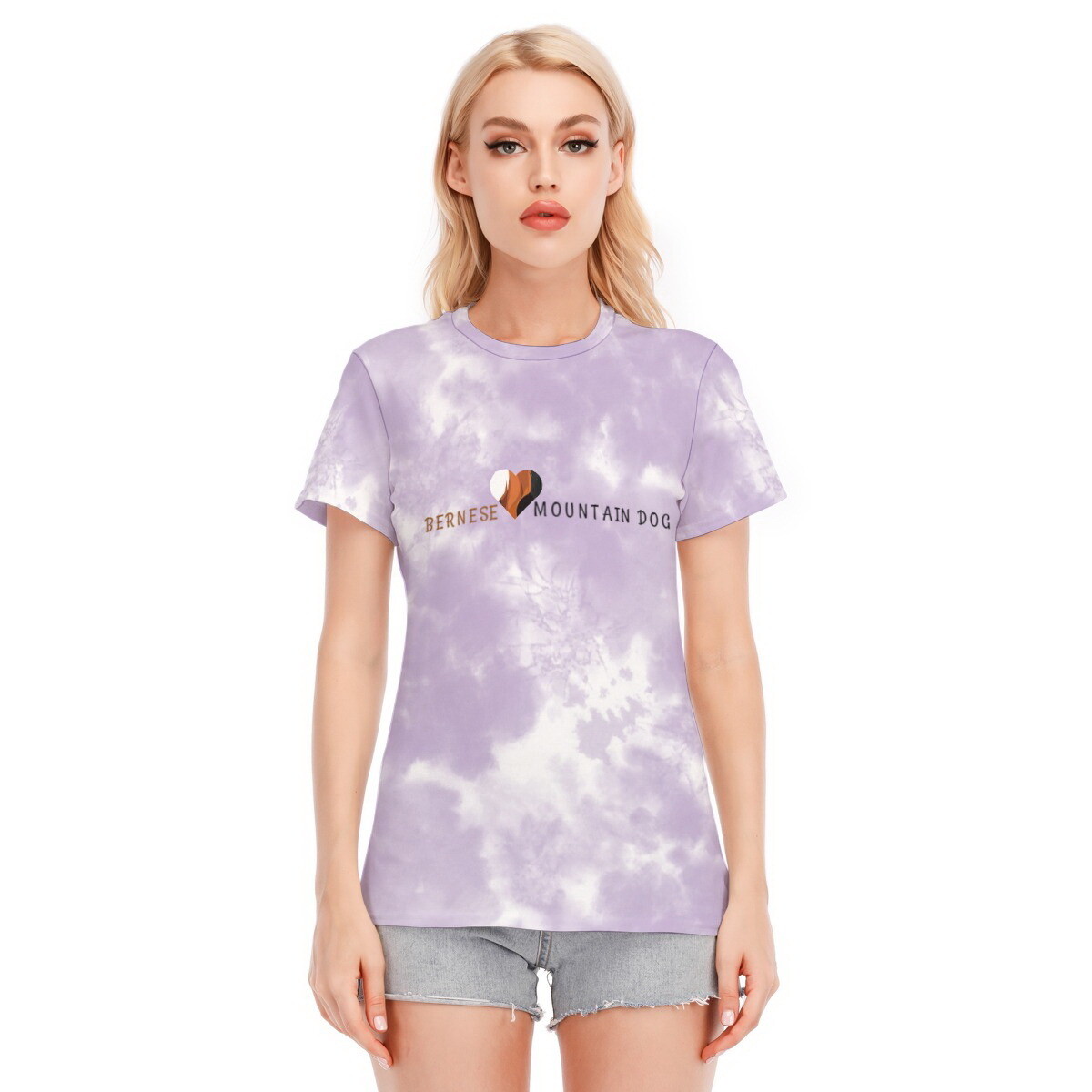D`Bern Designe Heart Bern Tie Dye T- shirt / 3 colours