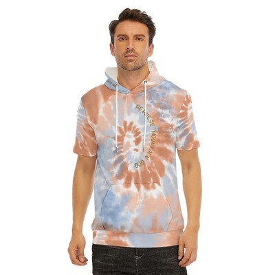 D`Bern Designe Unisex Bern Tie- Dye T- shirt with Hood