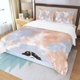 D`Bern Designe 3 parts Duvet cover SET in 2 colours/ single &amp; double bed / 16 sizes