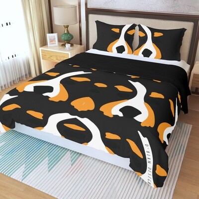 D`Bern Designe 3 parts Duvet cover SET in 2 colours/ single &amp; double bed S / 16 sizes