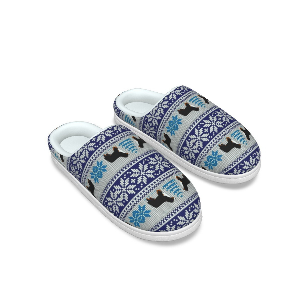 D`Bern Designe Bernese Plush slippers B2