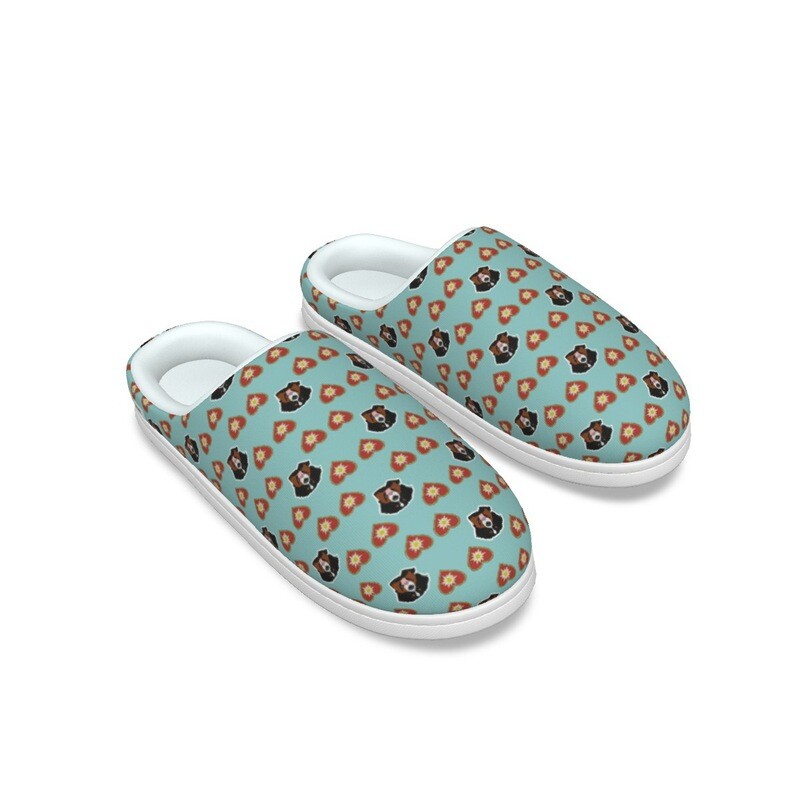 D`Bern Designe Bernese Plush slippers B9