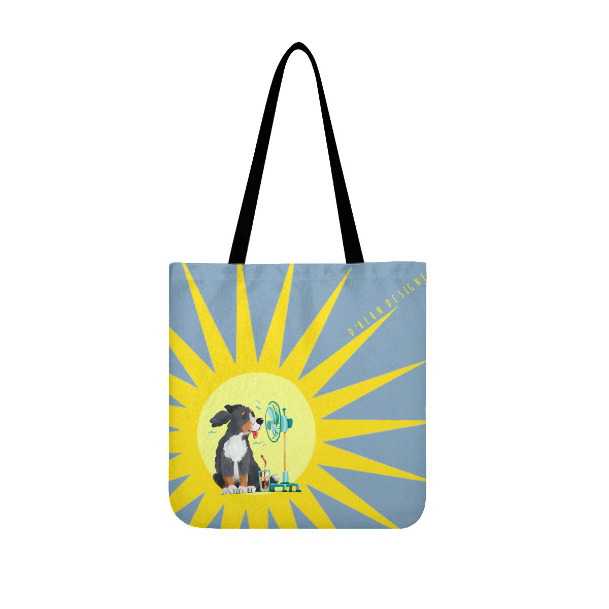 D`Bern Designe Bernese Cloth Tote Bag 2 in 1/ DB