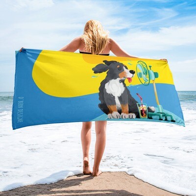 D`Bern Designe Summer cooling Bernese Towel