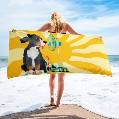 D`Bern Designe Summer cooling Bernese 1 Towel