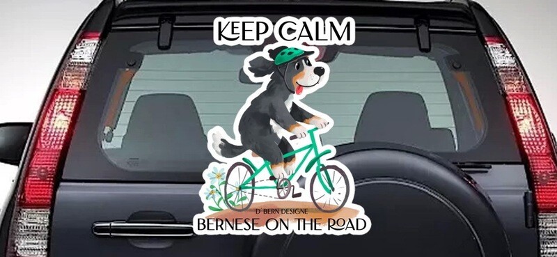 D`Bern Designe Bubble-free Bern Stay calm stickers / 3 sizes
