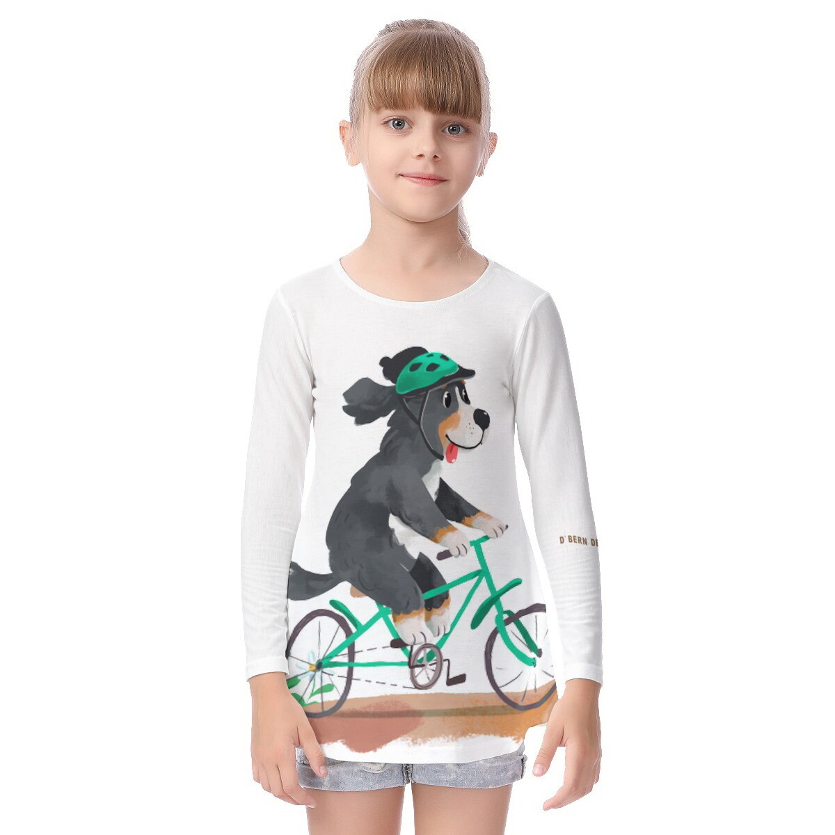 D`Bern Daesigne Kid&#39;s Long Sleeve OnTheRoad T-shirt / 3 colours
