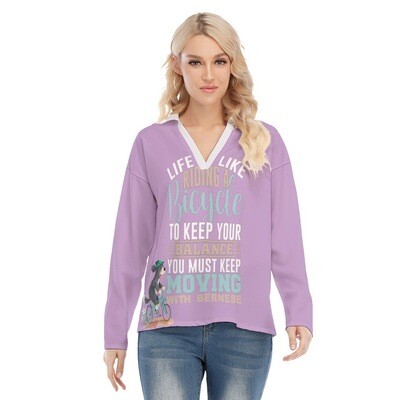 D`Bern Designe Women&#39;s BalanceBern  Collar Blouse | Jersey / in 3 colours