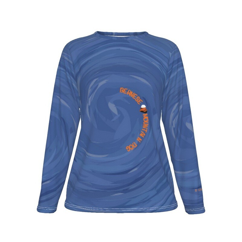 D`Bern Designe Bern Blueheart Long sleeve T shirt / 2 colours