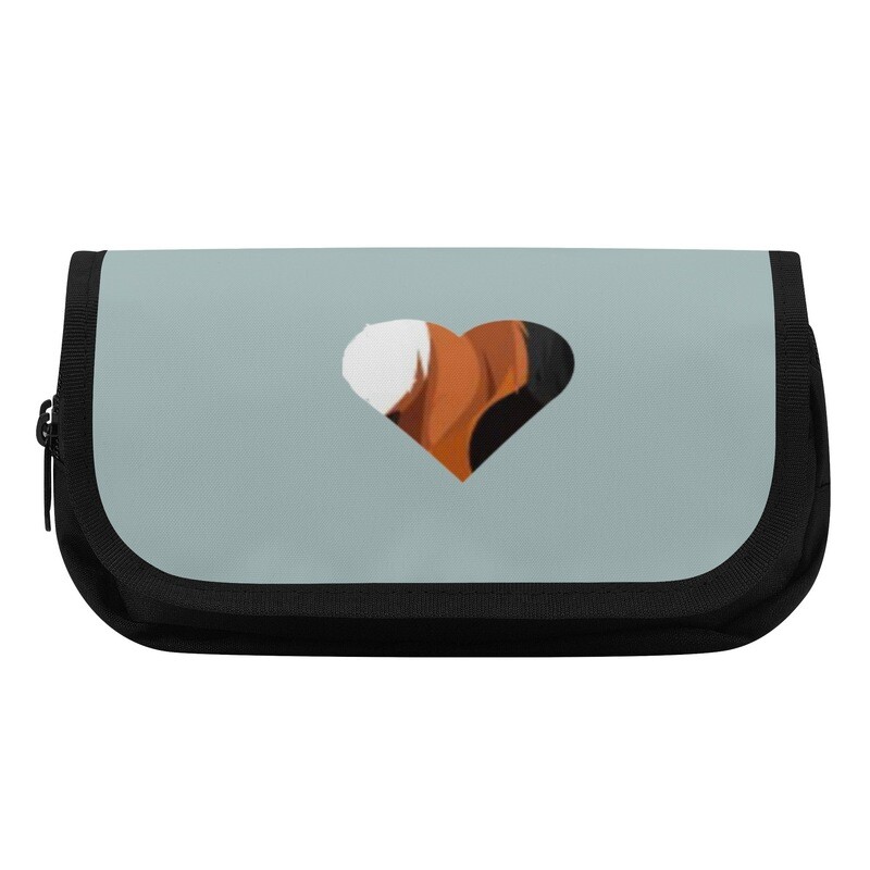 D`Bern Designe double layer pencil case BLove