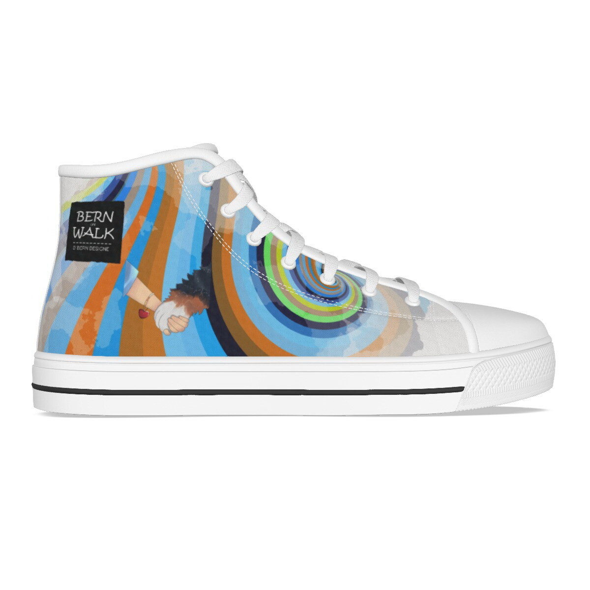 D`Bern Designe High top shoes Kids &amp; Adults G3A
