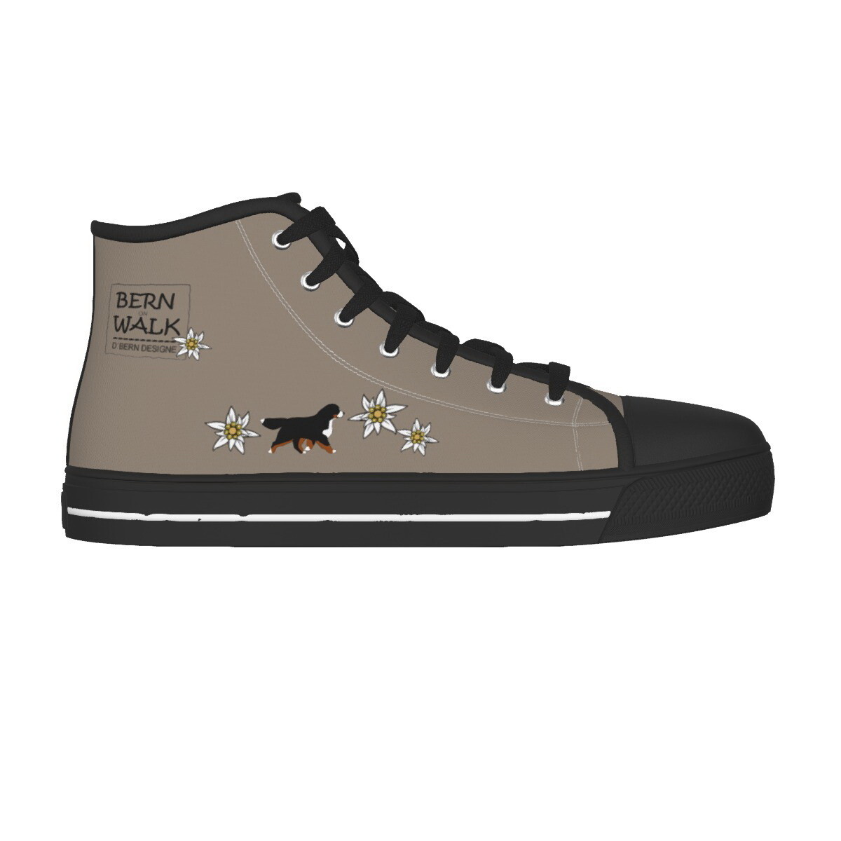 D`Bern Designe High top shoes Kids &amp; Adults G8 black