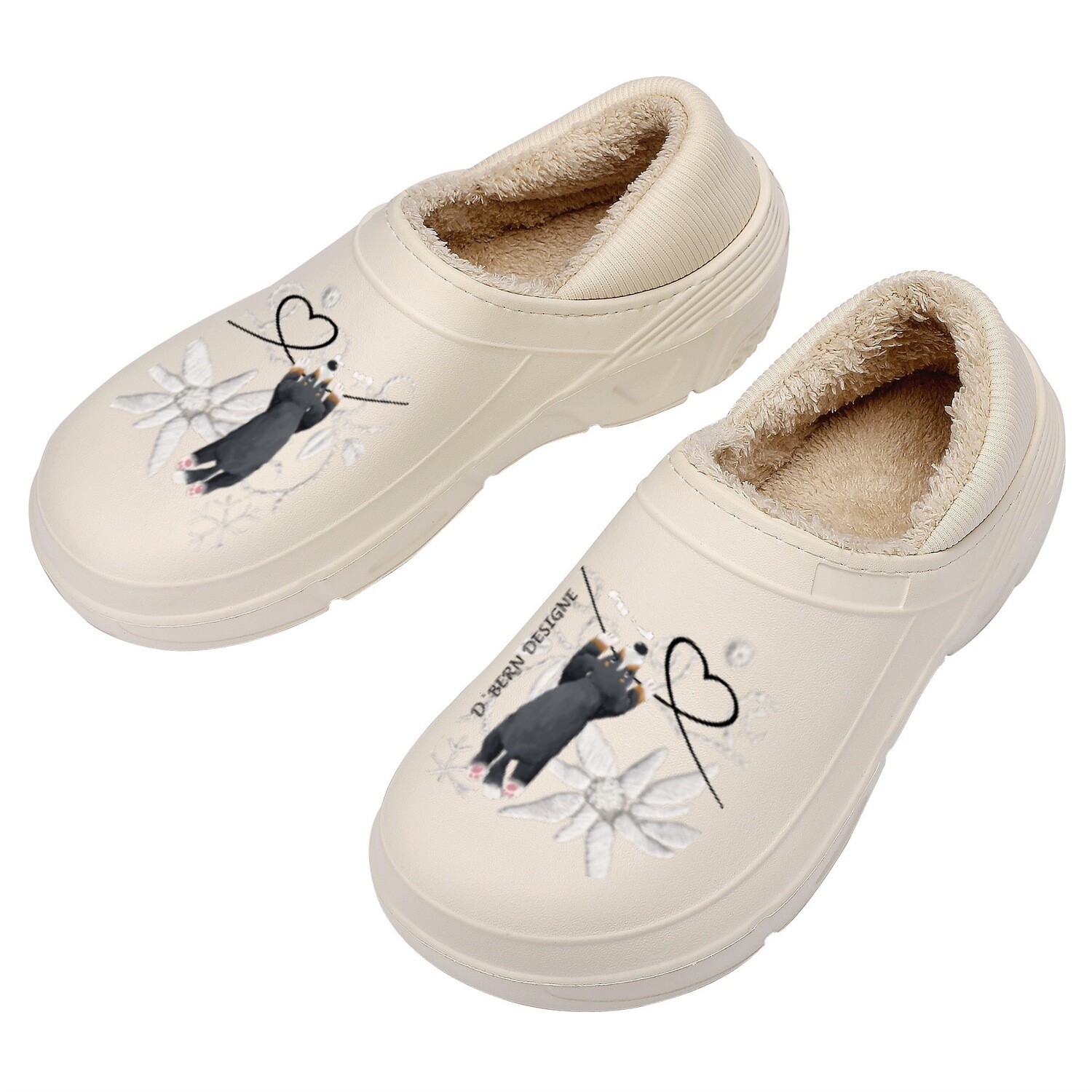 D`Bern Designe Unisex Warm Cotton Clogs