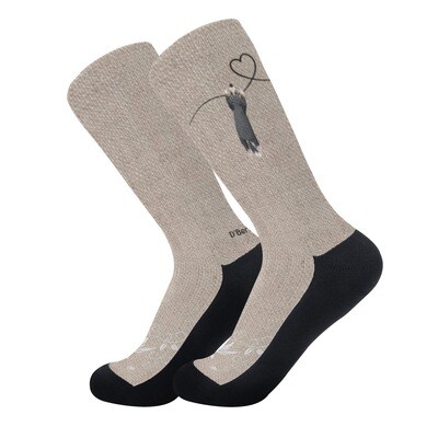 D`Bern Designe Bern-love Unisex Crew socks