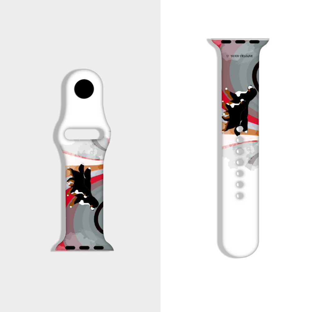 D`Bern Designe Bern Two of Apple iWatch bend strap for smartwatch