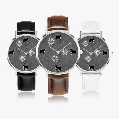 D`Bern Designe Bern Edelweise4 Classic Premium Ultra-Thin Leather wristwatch