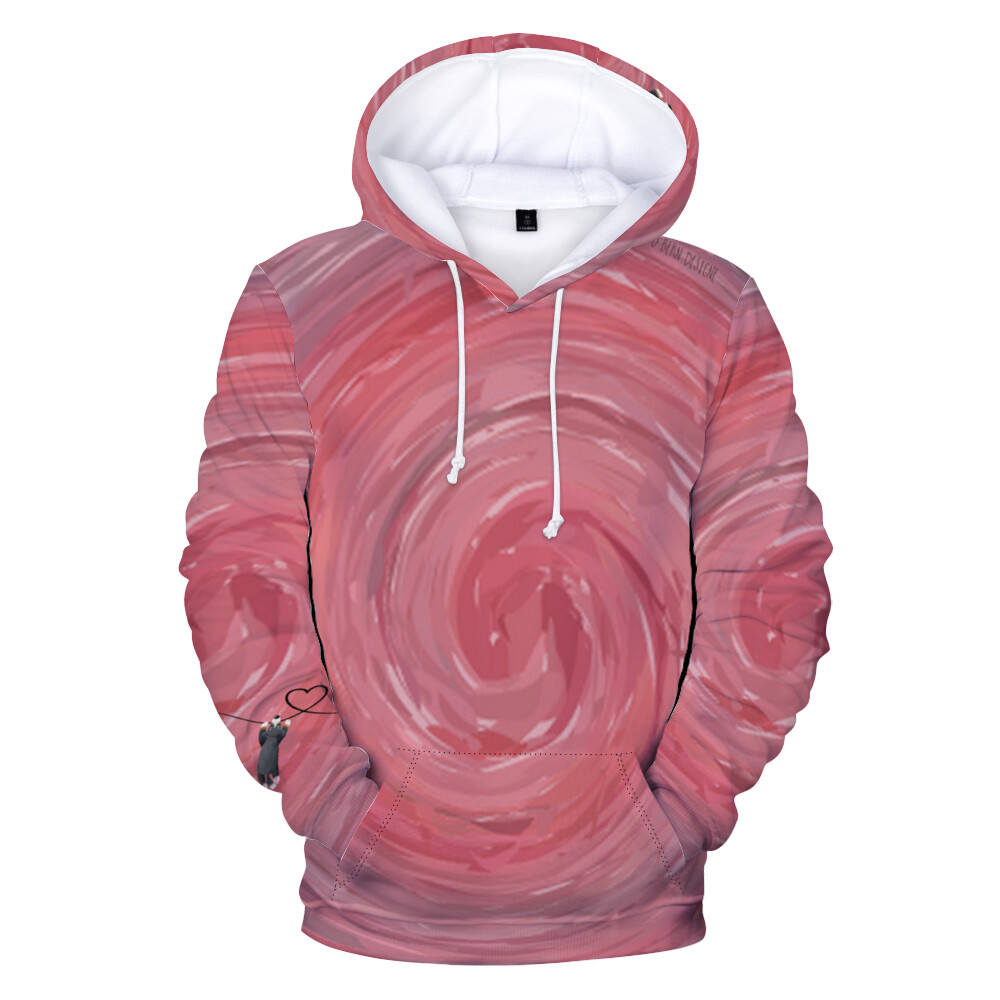 D`Bern Designe BernHangOn Plush Hoodie with Pockets  UNISEX