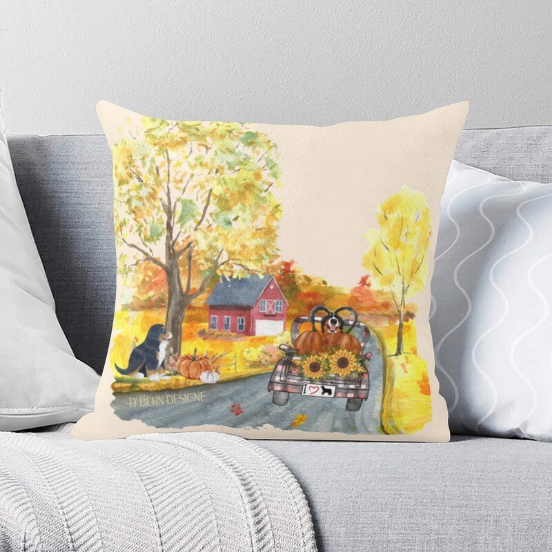 D`Bern Designe Pillow case FallcountryA- 2  in 1