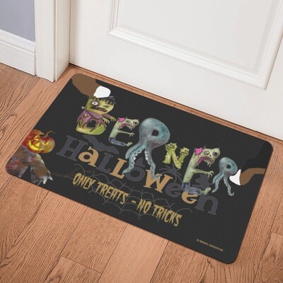 D`Bern Designe Halloween rubber door mat