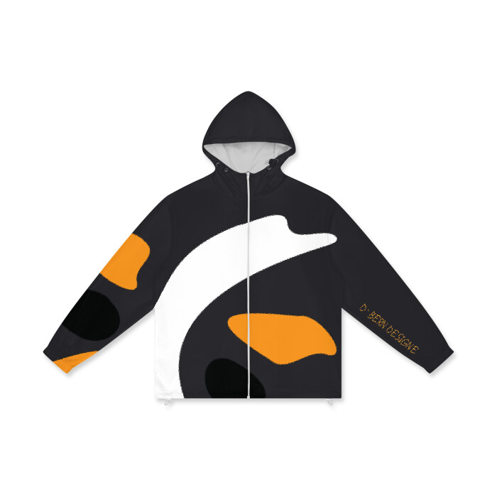 D`Bern Designe Unisex BBernWind Hooded Jacket 2 colours