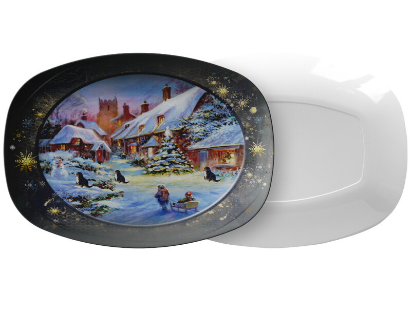 D`Bern Designe Christmas serving platter G