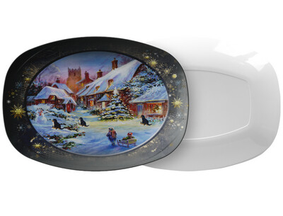D`Bern Designe Christmas serving platter G