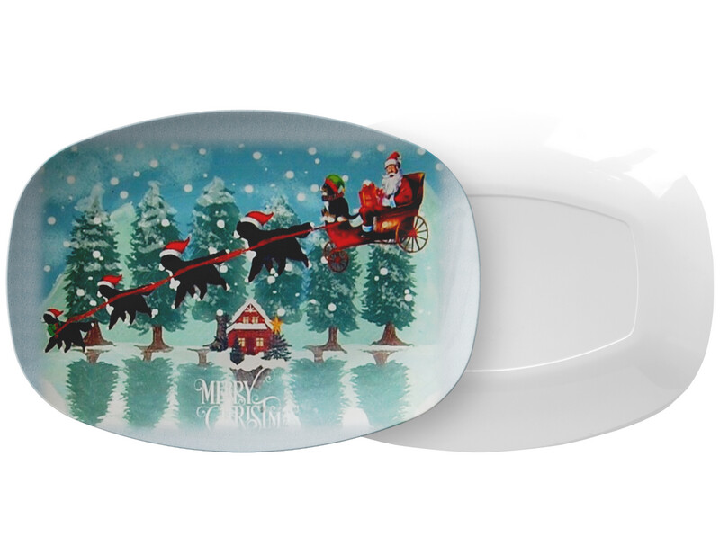 D`Bern Designe Christmas serving platter W