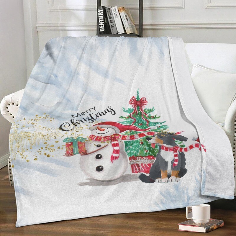 D`Bern Designe Bern Christmas wind fleece blanket