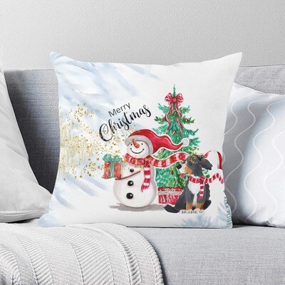 D`Bern Designe Pillow case Bern Christmas wind