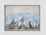 D˛Bern Designe Woven blanket Bern Alps