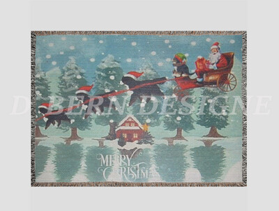D˛Bern Designe Woven blanket Bern Christmas Winter
