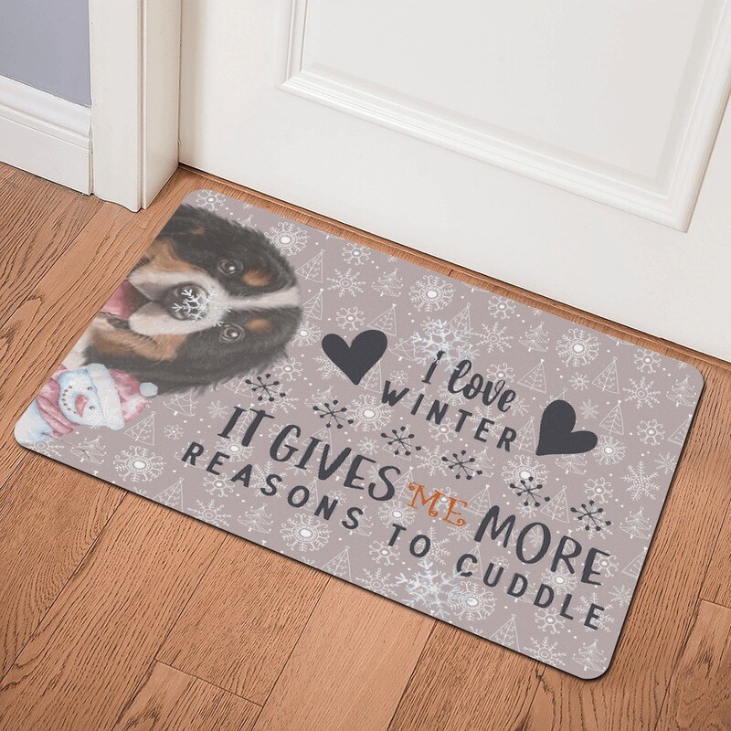 D`Bern Designe Bern Winter rubber doormat