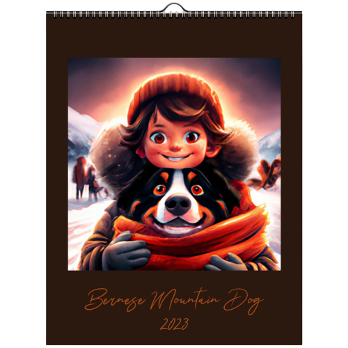 D`Bern Designe Cute Bernese CALENDAR 2023