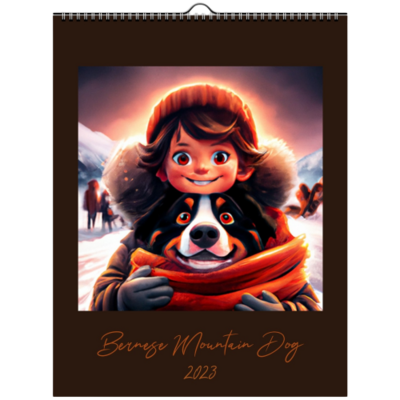 D`Bern Designe Cute Bernese CALENDAR 2023