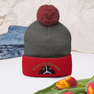 D`Bern Designe Best Paw 1a Pom-Pom Beanie / 10 colour options