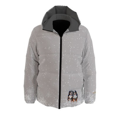 D`Bern Designe Snow run Bern look winter padded jacket filled with 90% duck down and 10% feather/ +custom designed