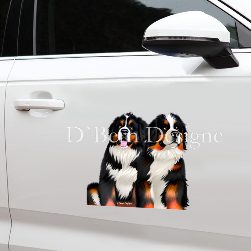 D`Bern Designe waterproof MAGNET STICKER 1  /4 sizes