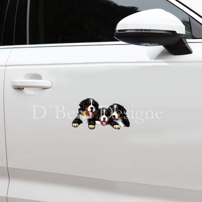 D`Bern Designe waterproof MAGNET STICKER 4  /4 sizes
