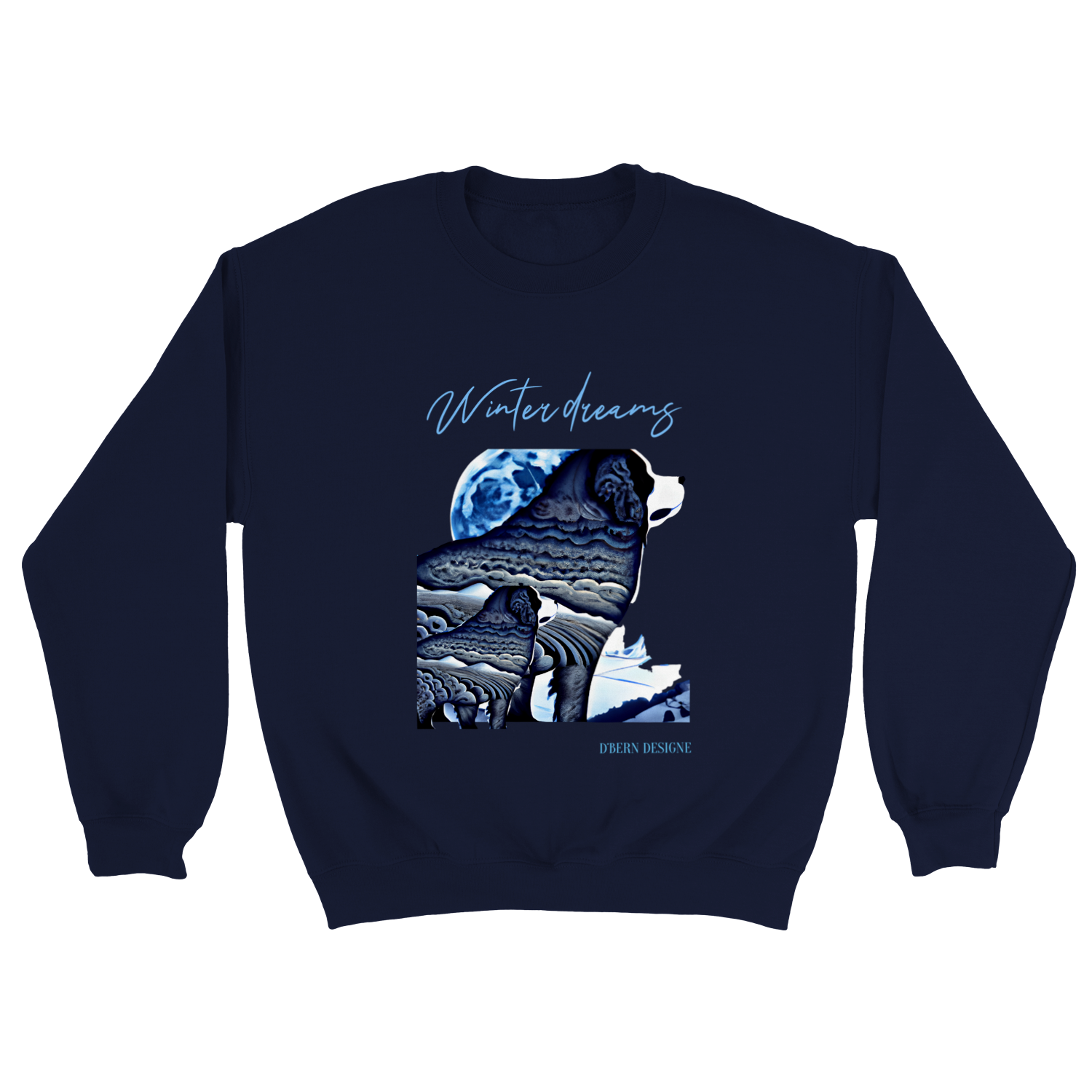 D˙Bern Designe WD blue Bern sweatshirt / in 3 colors