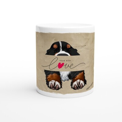 D˙Bern Designe Bern with Love mug white