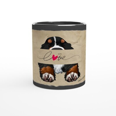 D˙Bern Designe Bern with Love mug heather grey/black