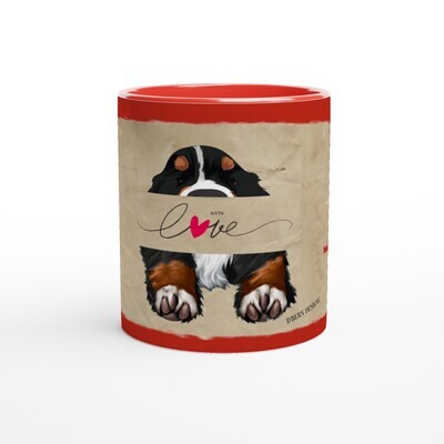 D˙Bern Designe Bern with Love mug red