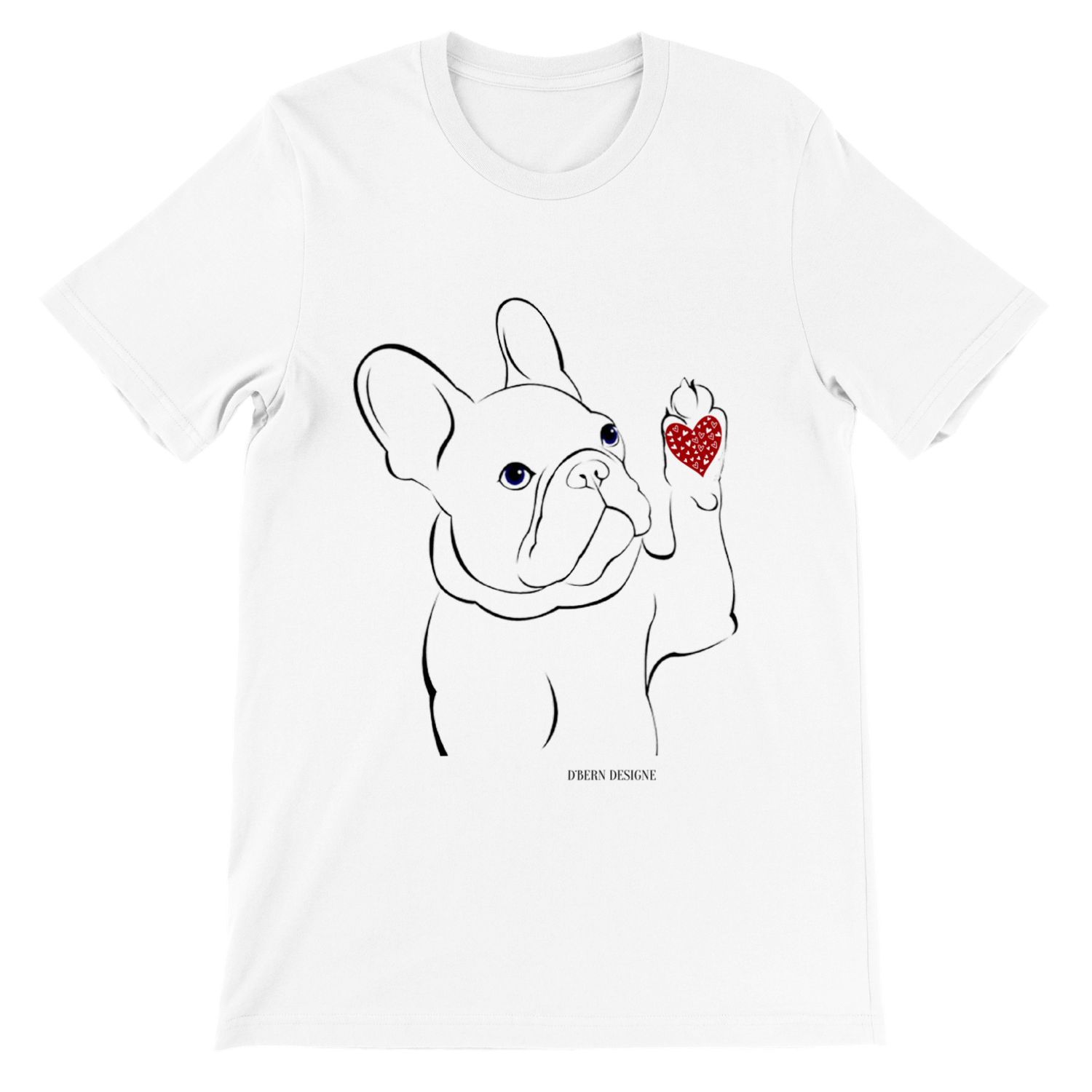 D˙Bern Designe FrenchBulldog unisex T shirt /in 4colors
